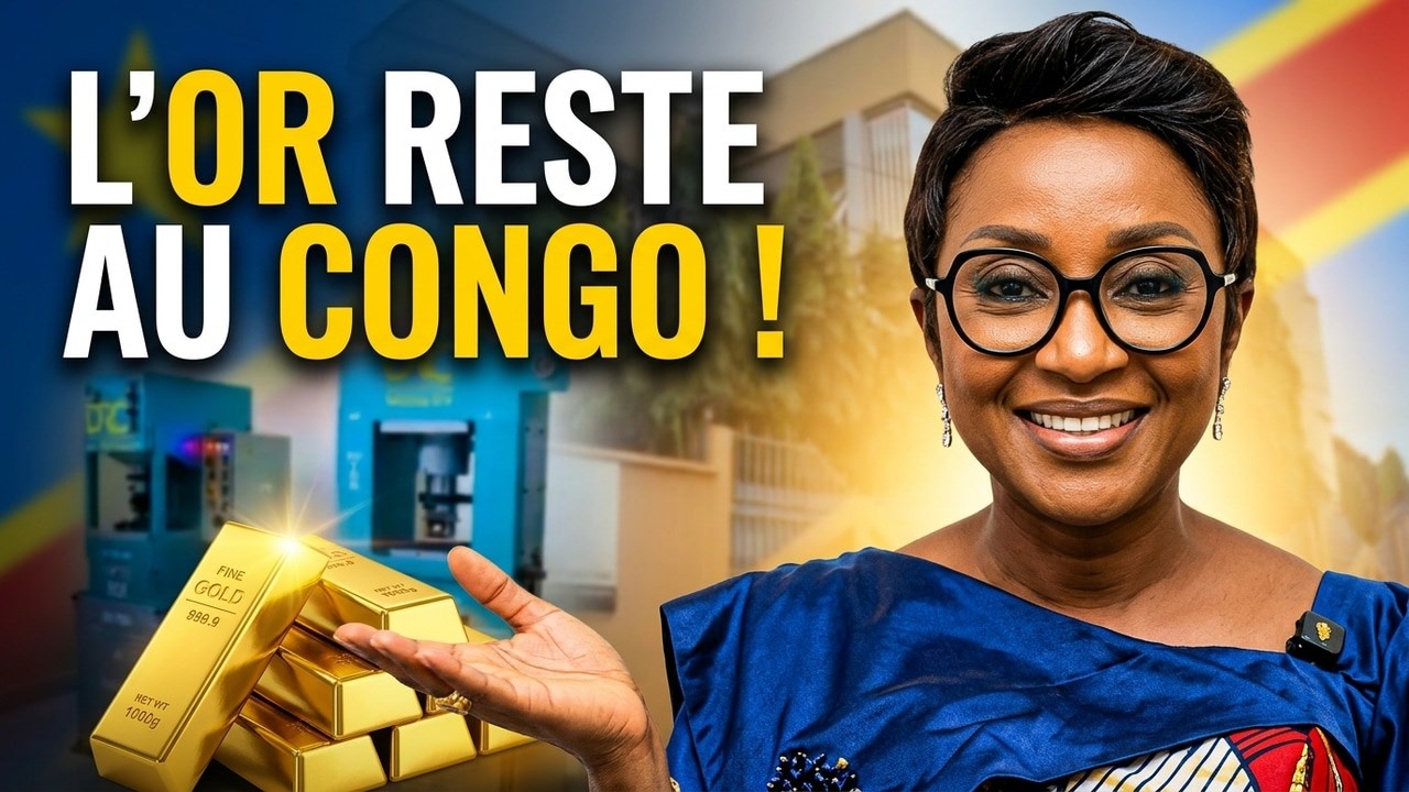#RDC Pourquoi cette raffinerie d'or est cruciale pour le Congo?