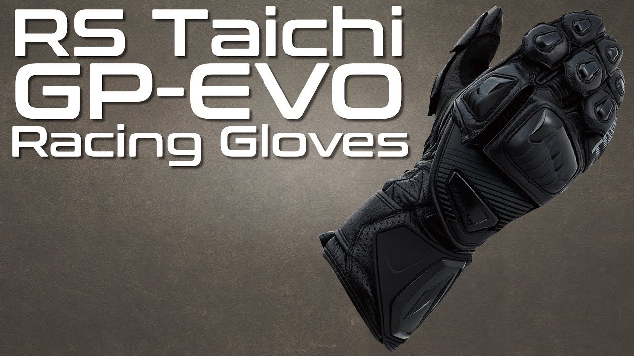 RS Taichi GP-EVO Racing Glove NXT054 Review from Sportbiketrackgear.com