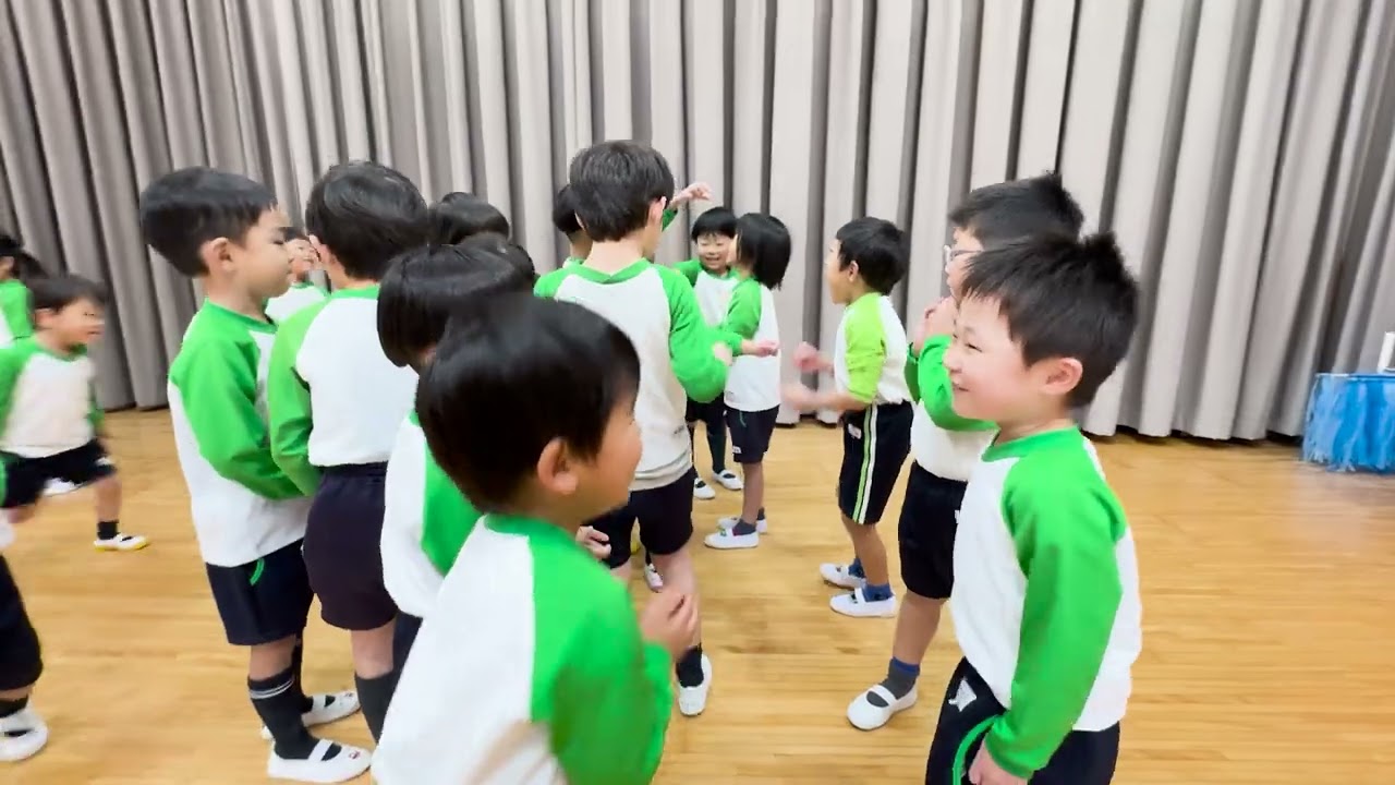 発表会遊びのようす
