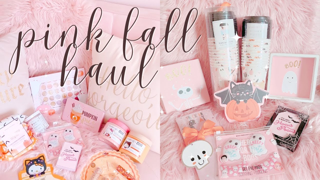Huge girly fall haul 2022! TJMaxx, Marshalls, & Homegoods! ✨🎀🍂💗🍁