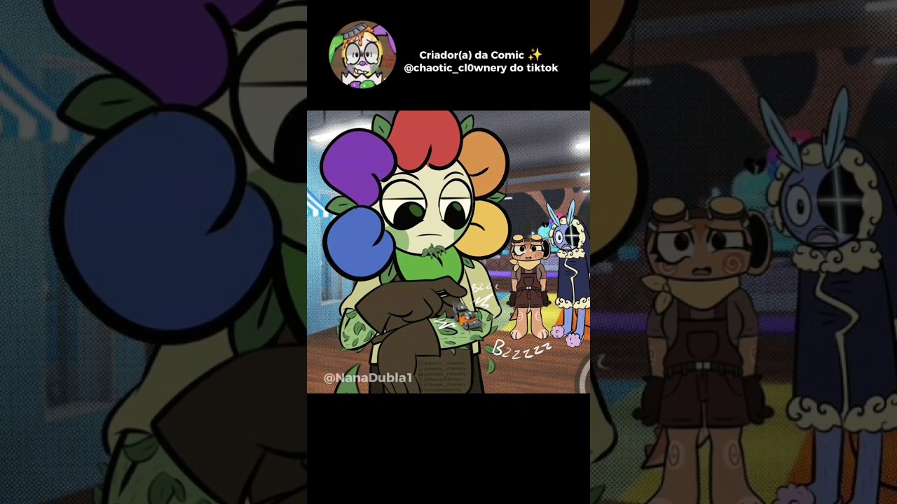 Dandy precisa se barbear / Dandy's World comic dub #dandysworld #shortsvideo