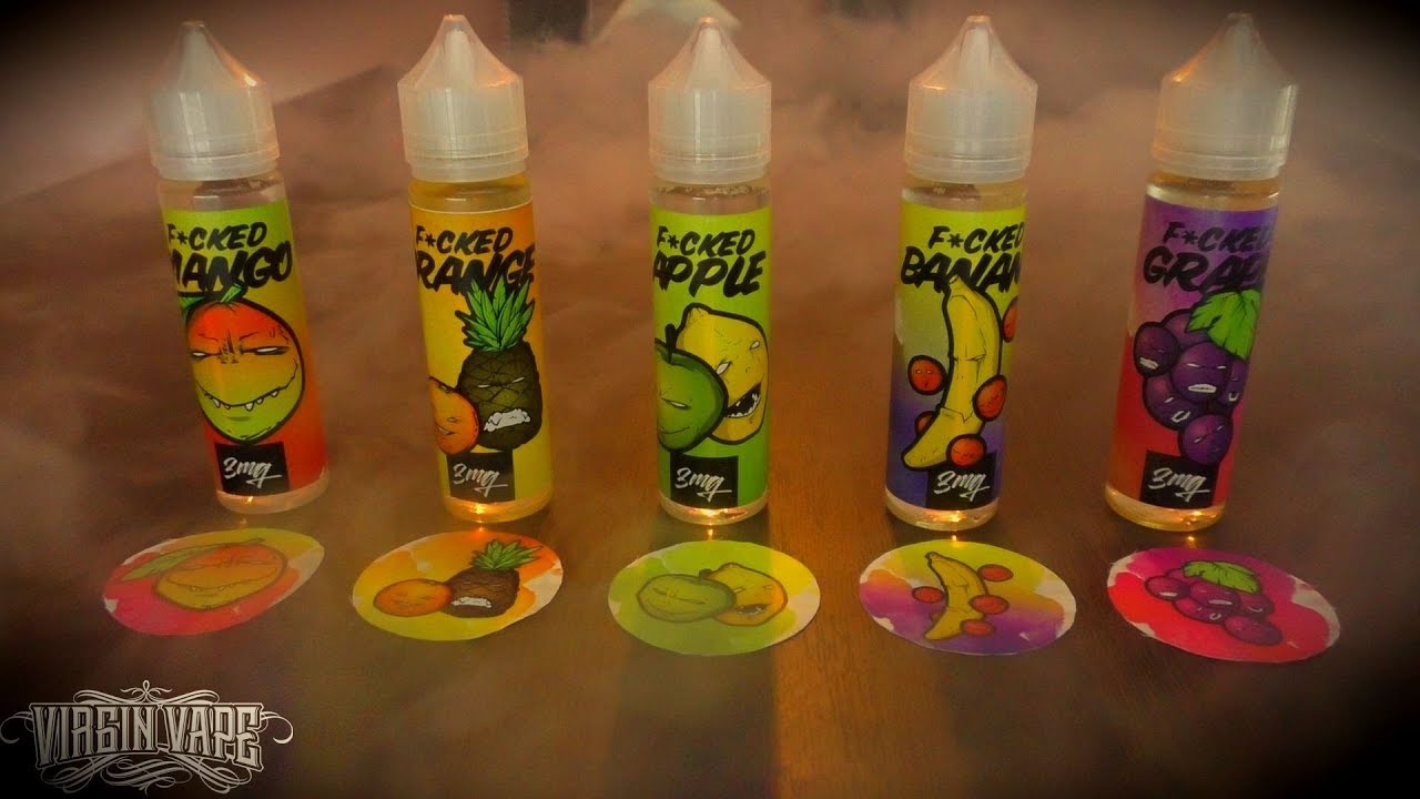 Virgin Vape E-Liquids Малайзийская линейка.