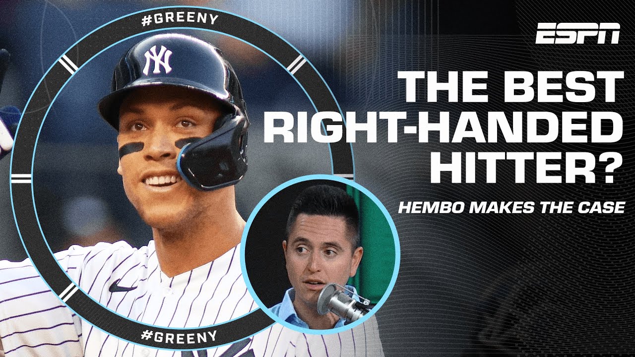 Is Aaron Judge the best right-handed hitter of our lifetime? Hembo makes the case! | #Greeny