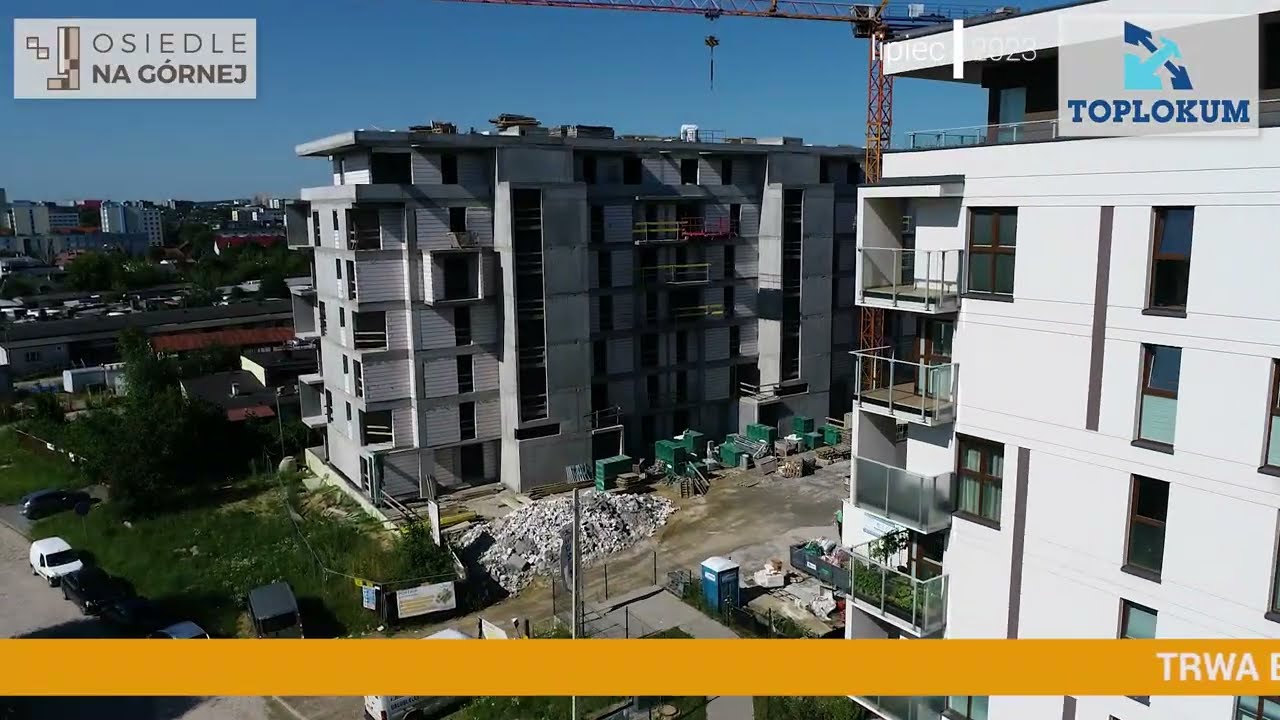 Osiedle na Górnej etap IV -  sierpień 2023