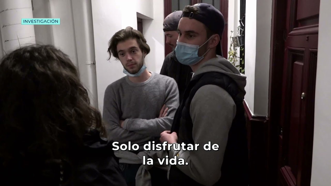 DESEMBARCO DE TURISTAS FRANCESES EN MADRID 2