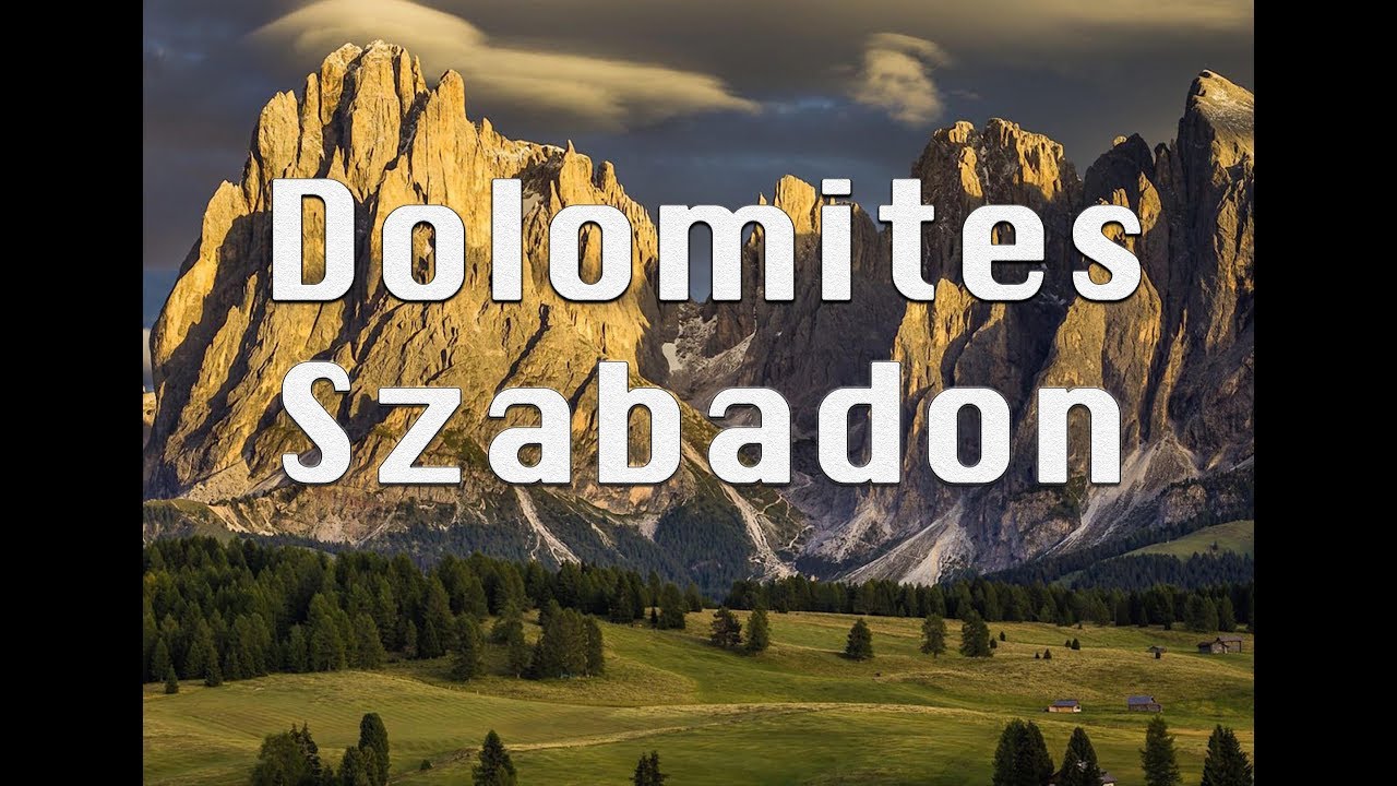 /Retro/ Dolomitok. Szabadon. R2V2-val !