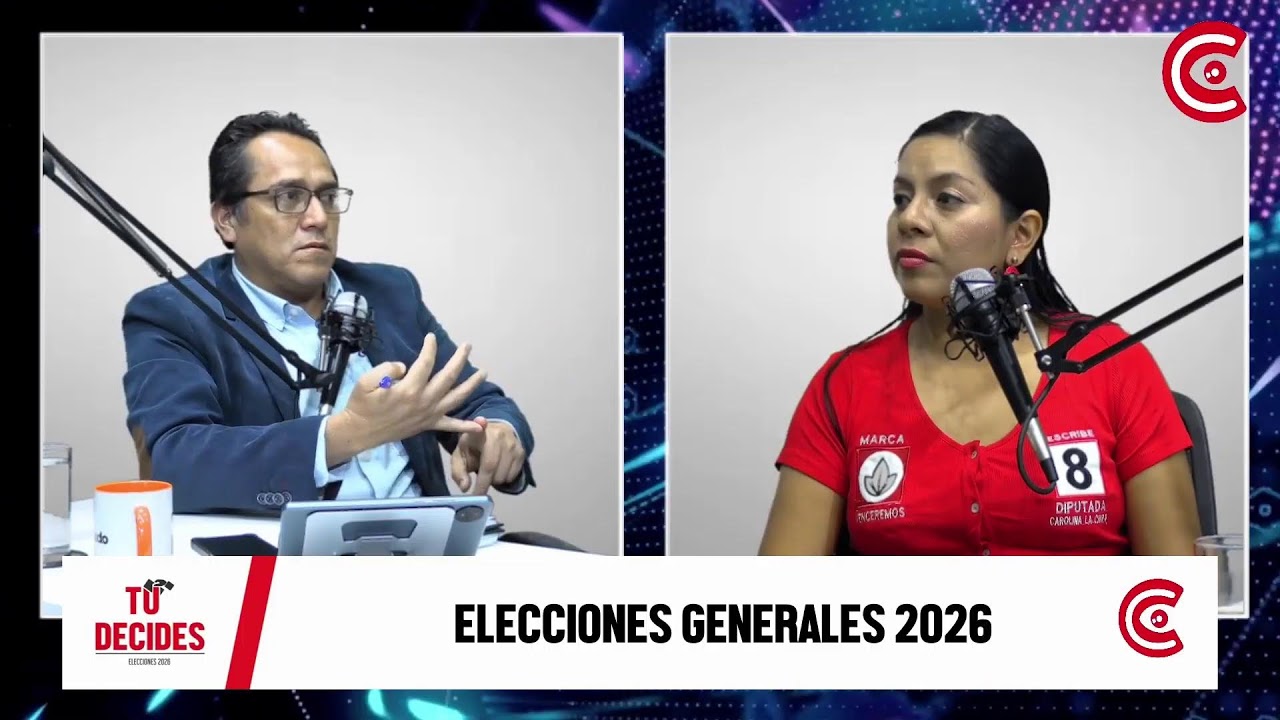 TÚ DECIDES - ELECCIONES GENERALES 2026