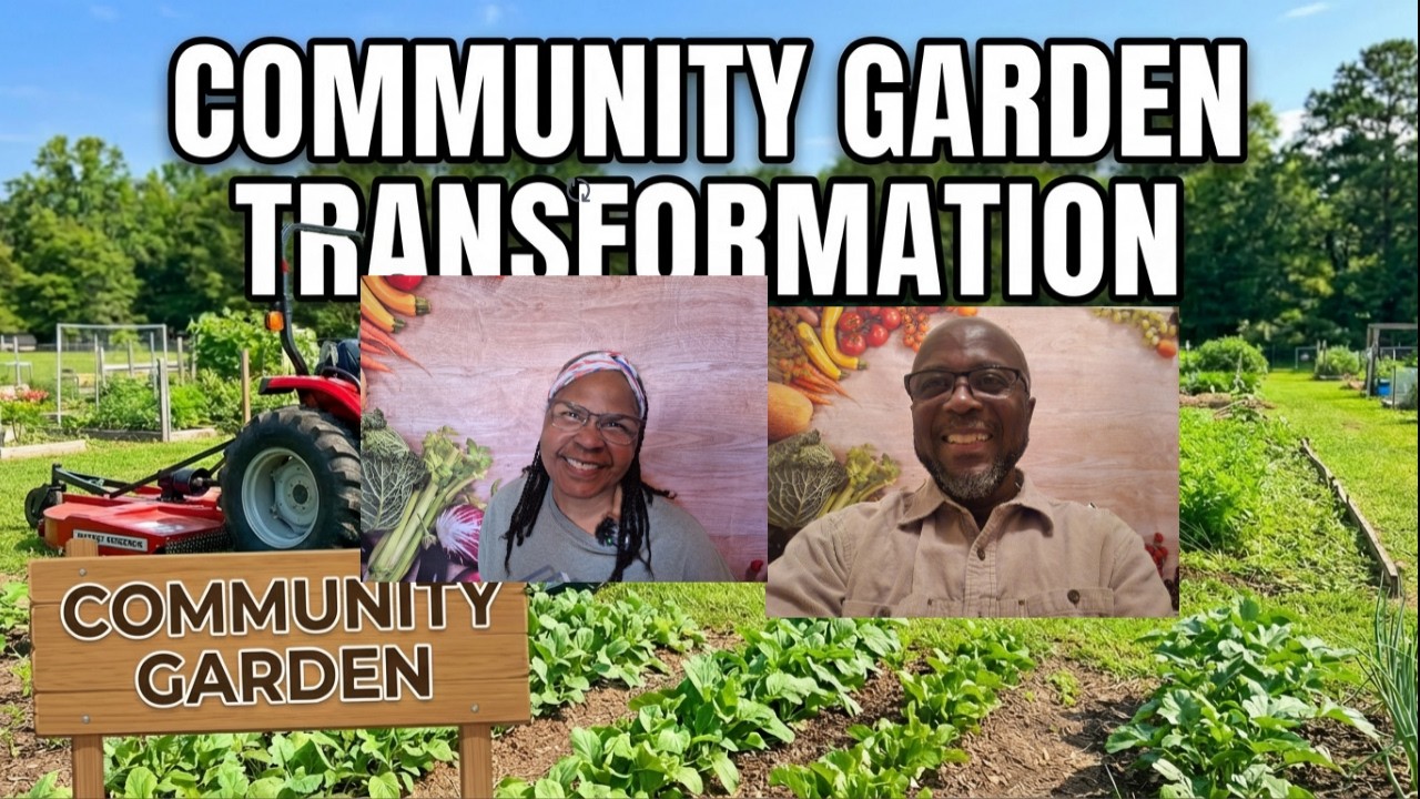 We Received a Bush Hog & Massey Ferguson for Our Community Garden!
