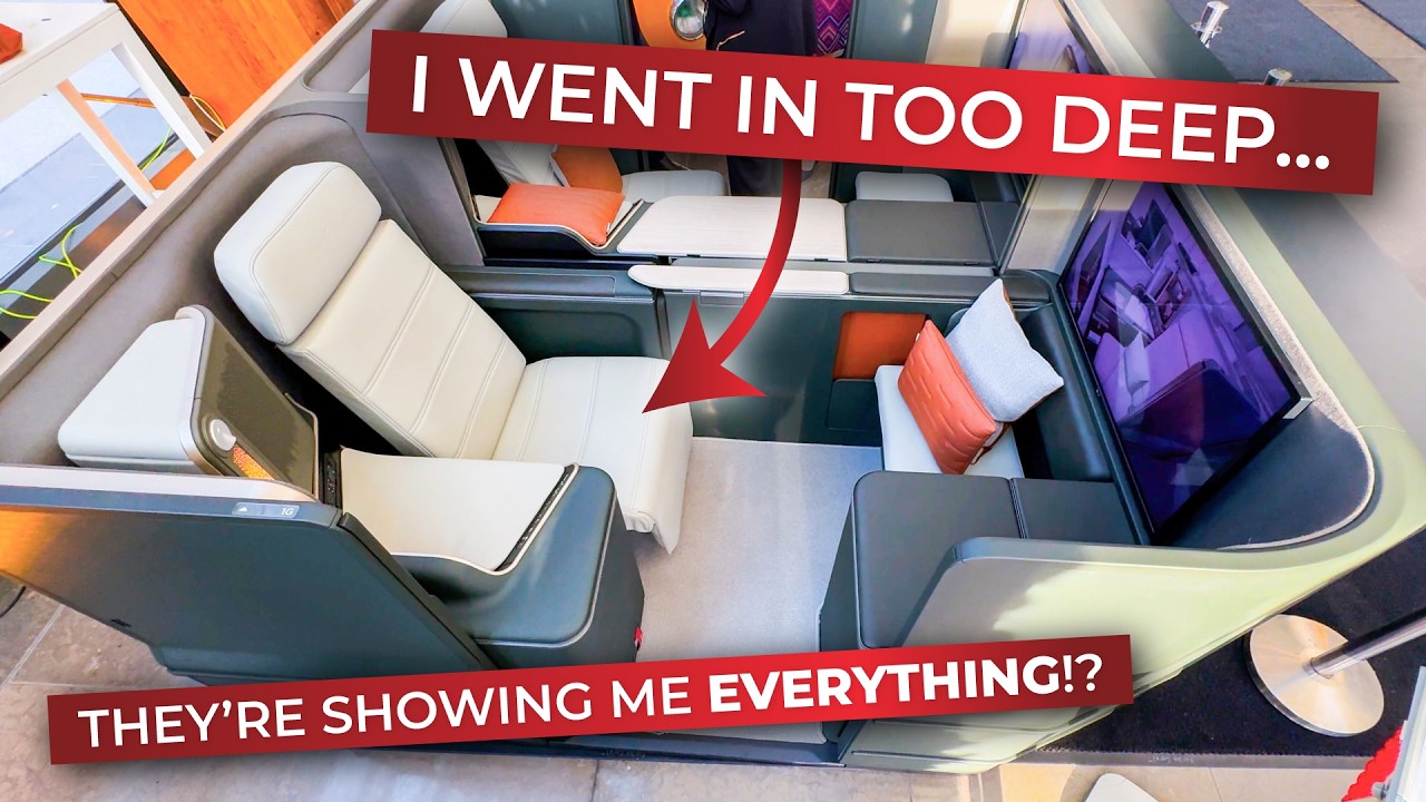 Wanted to learn more about AIRLINE CABINS to make better flight reviews. Now I'm part of the scene!?