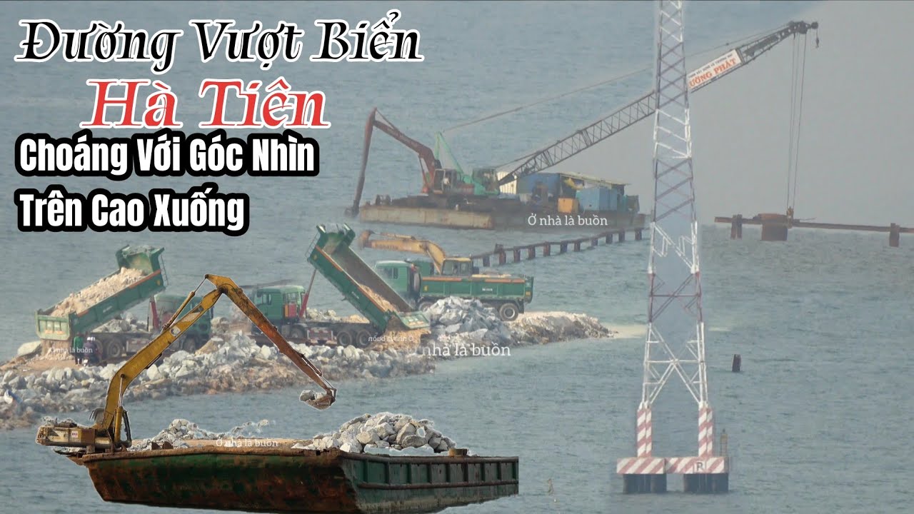 Đường Vượt Biển Hà Tiên,Giai Đoạn 1 Đang Gắp rút Ở Tháng Cuối Năm