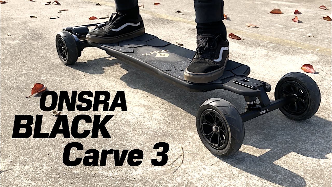 #161 Onsra black carve 3 Full review / All-terrain & Street