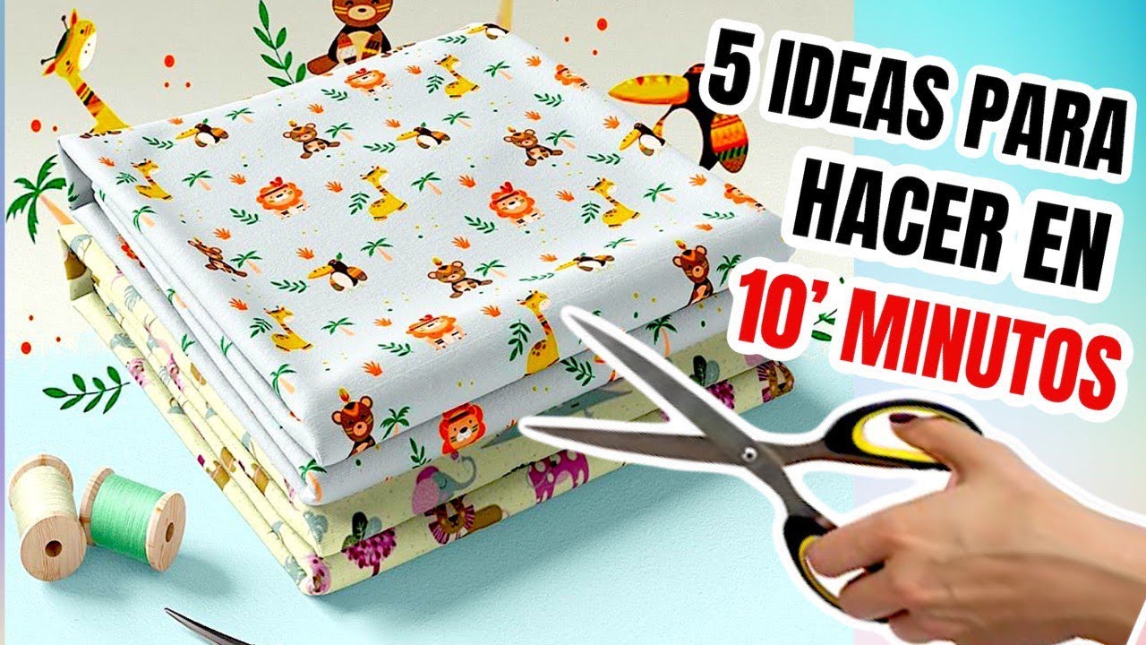 5 IDEAS INCREÍBLES PARA HACER EN MENOS DE 10 MINUTOS | FÁCIL Y RAPIDO