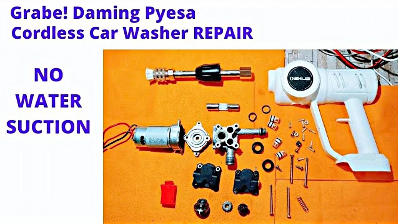 Cordless Pressure Washer Repair