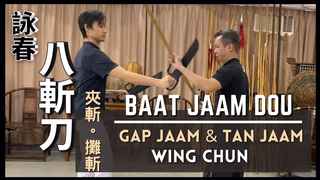 華藝精武 詠春-八斬刀 夾斬及攤斬 課堂講解及應用 Application of Wing Chun-Baat Jaam Dou Gap Jaam & Tan Jaam -lesson excerpt