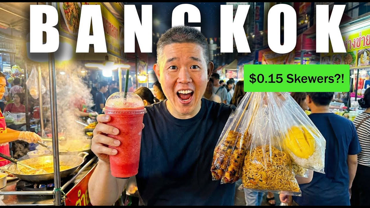Ночной рынок в Таиланде 🇹🇭 В 10 раз лучше, чем ярмарки Джодда.