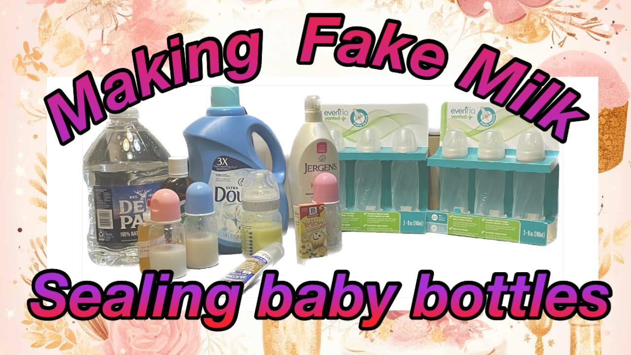 Reborn baby fake milk ( easy )