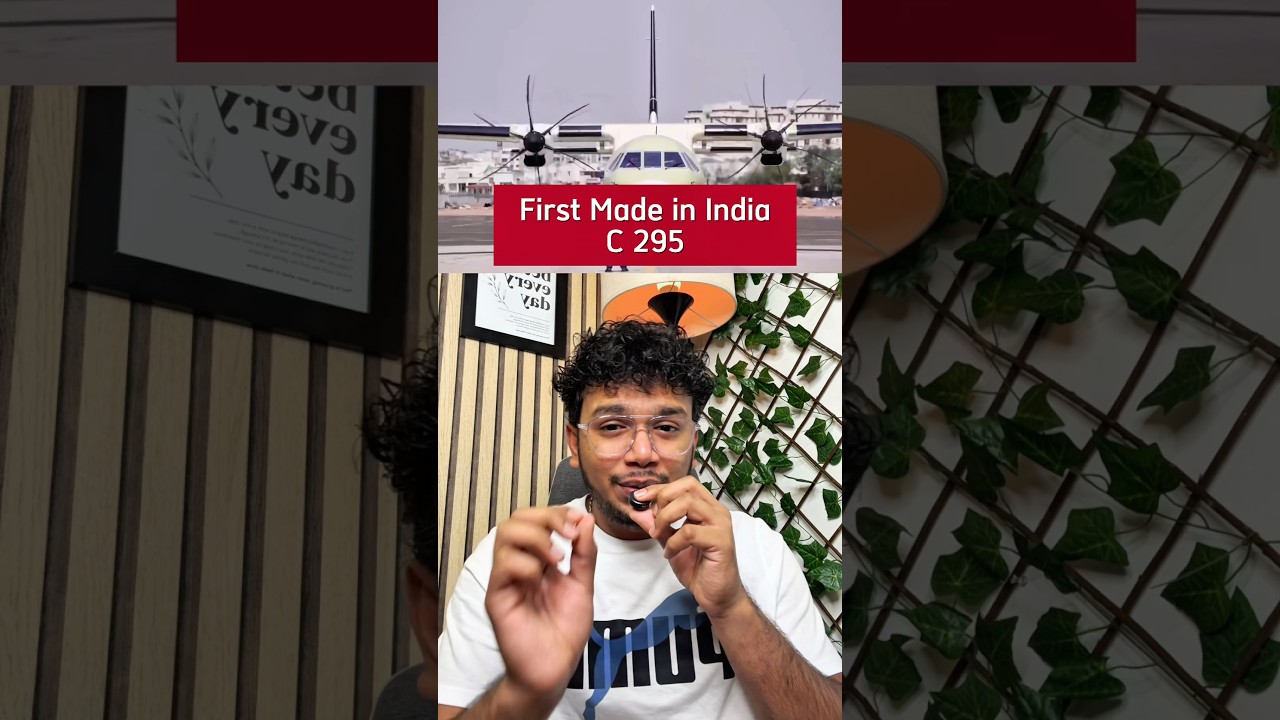 The Secret Behind India's New Airbus C-295! 🤯🇮🇳 #madeinindia #c295 #indianarmy #bharat