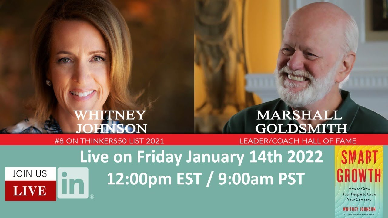Smart Growth - Whitney Johnson & Marshall Goldsmith