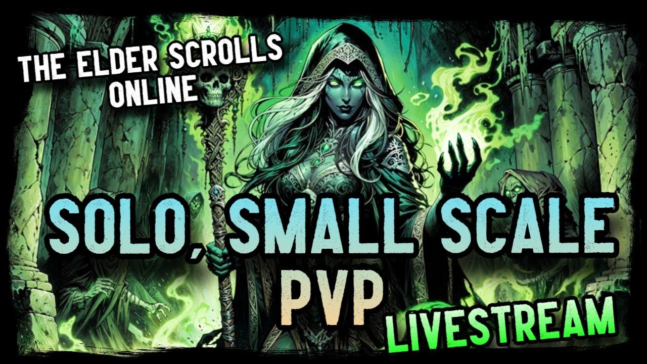 ESO Solo/Small Scale PVP - Friday Night Hangout, Come Chill! #eso #esopvp
