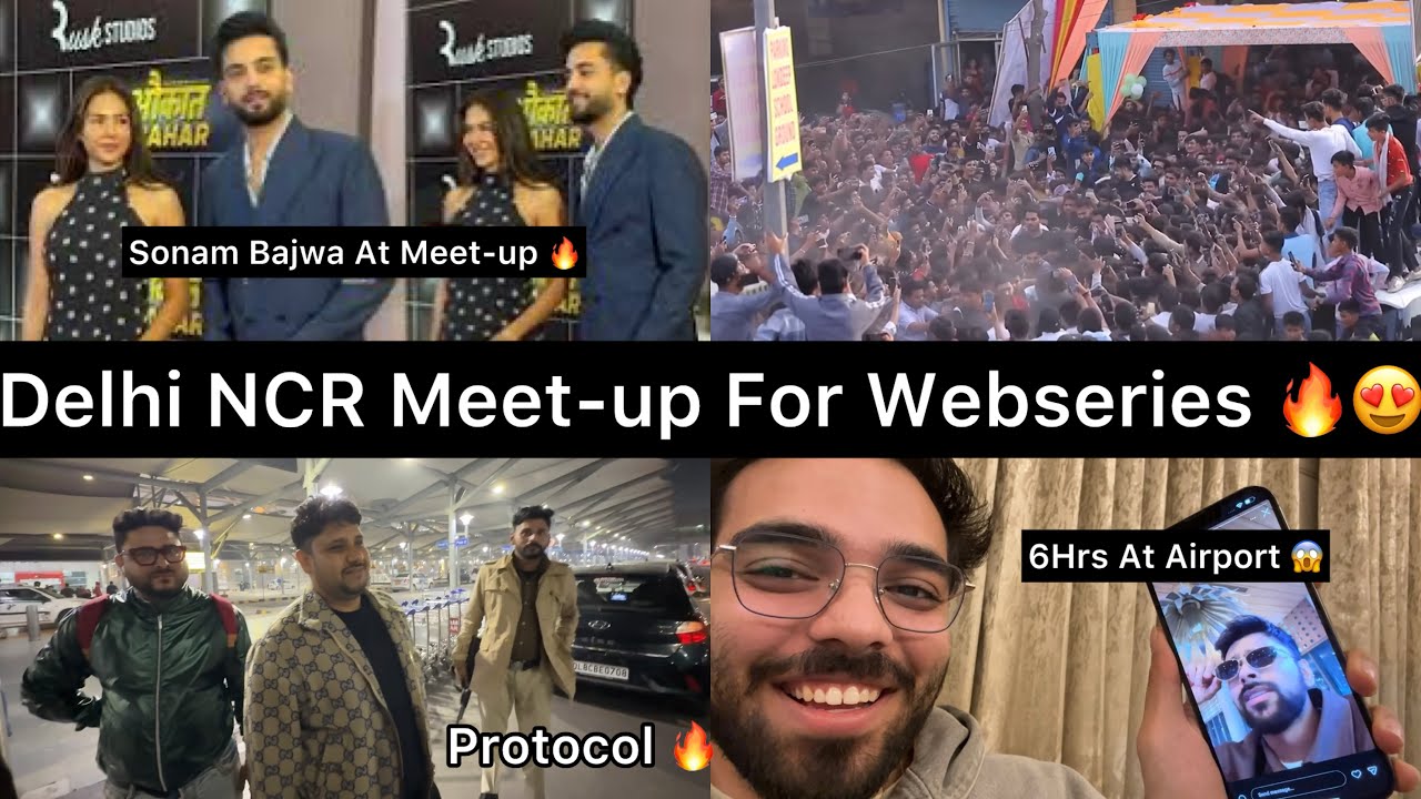 Delhi NCR Meet-up Ready For Elvish Bhai Webseries Promotion 🔥😍