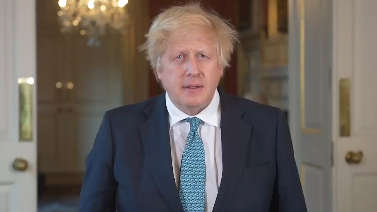 Boris Johnson says protesters must work peacefully to defeat racism