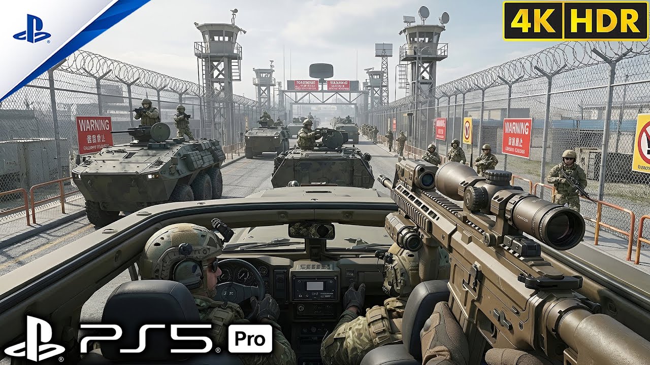 (PS5) Invading Russia Most Heavily Guarded Military Base | Realistic Gameplay [4K60FPS] Battlefield
