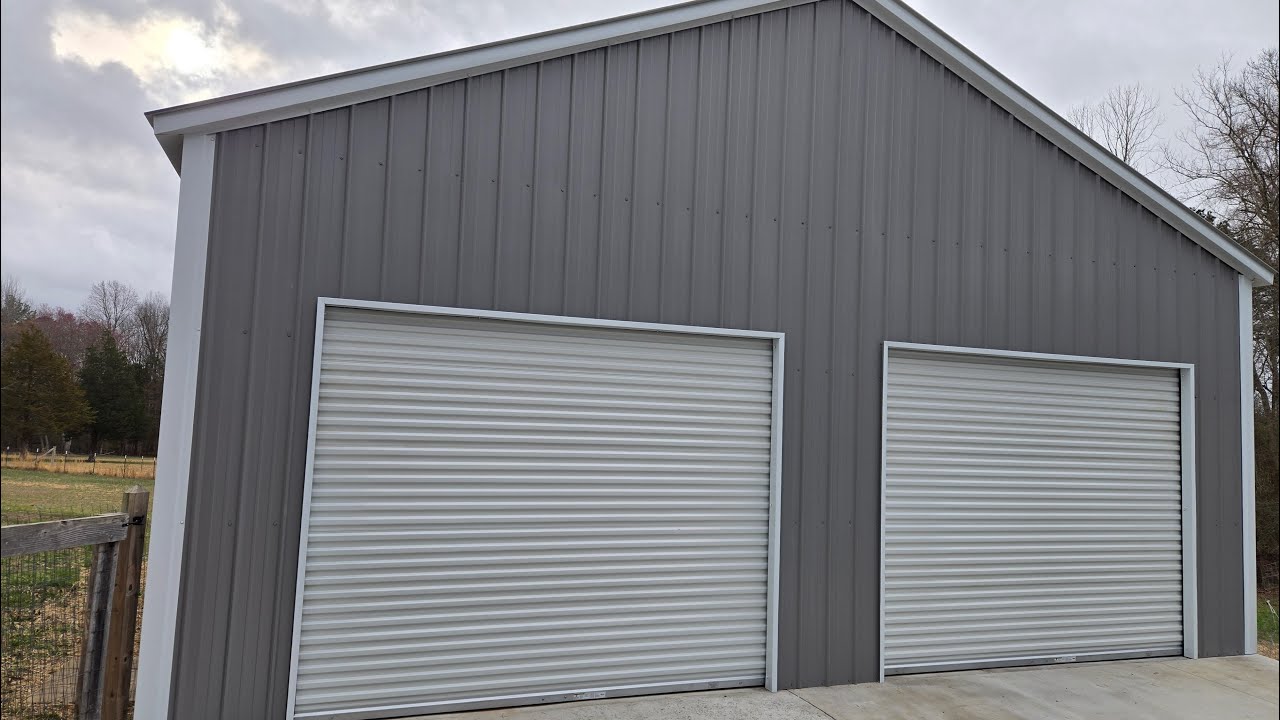 28x28 Metal Building  - Garage Overview