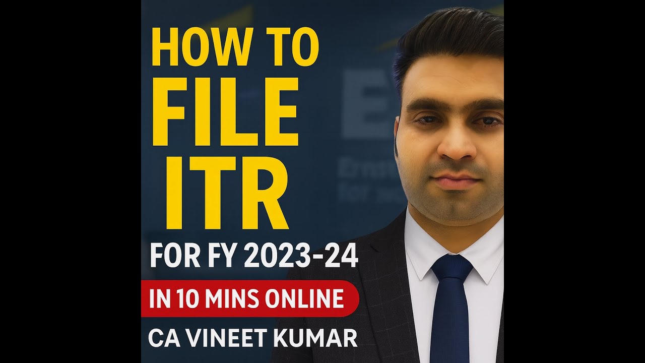 How to File ITR Online for FY 2024&ndash;25 |Step-by-Step Guide Beginners |Income Tax Return in 10 Minutes