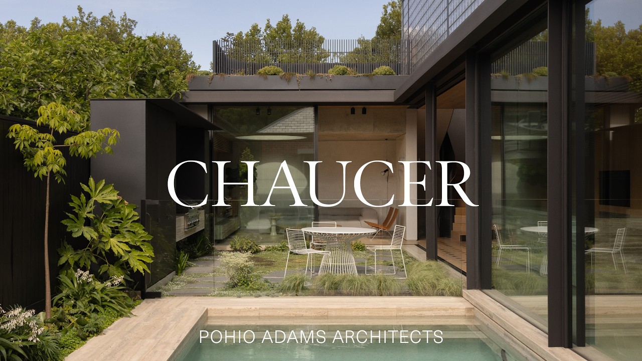 Architect Turns a 100 Year Old Home Into a Modern Glass Pavilion (House Tour)