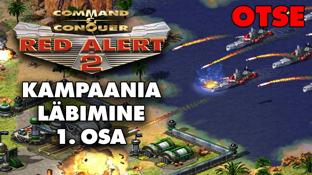 Mängin Red Alert 2 kampaaniat (1. osa)