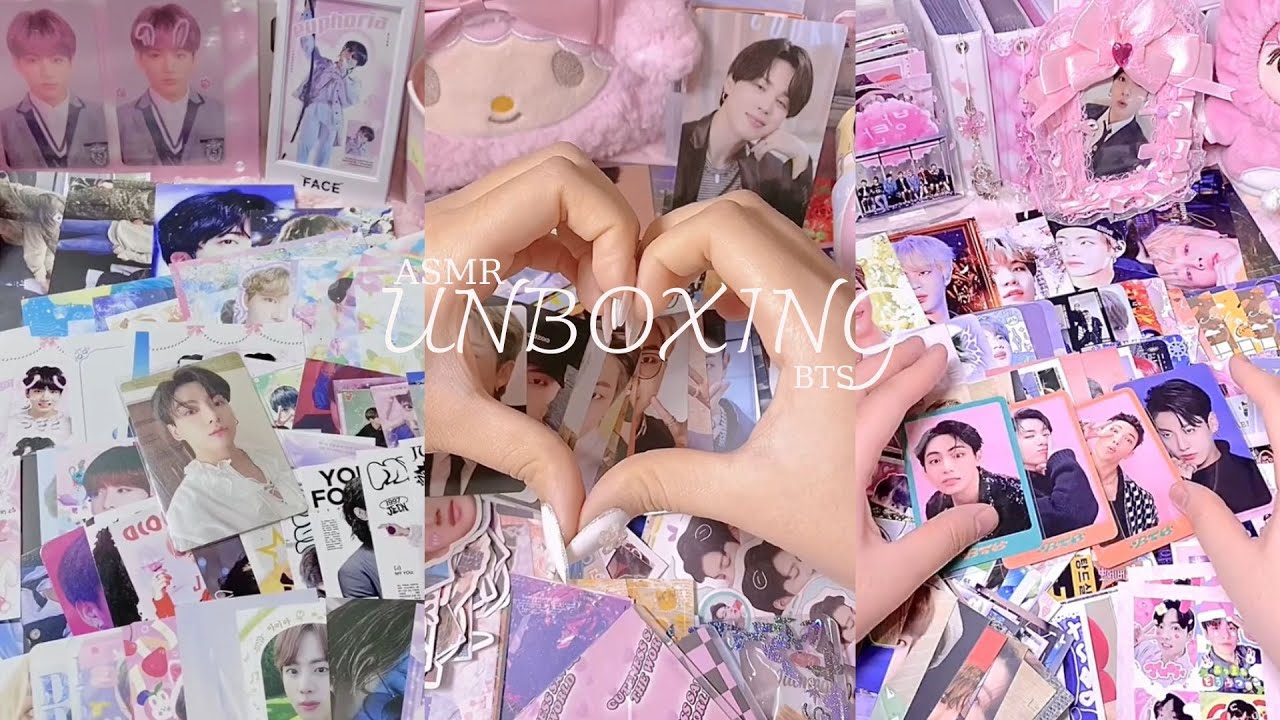 [Unboxing BTS]  unbox card, goods, album,... BTS