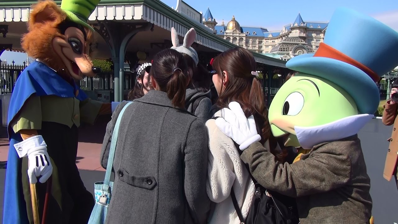【TDL】フェローに見つからにようにするジミニー【エントランス】