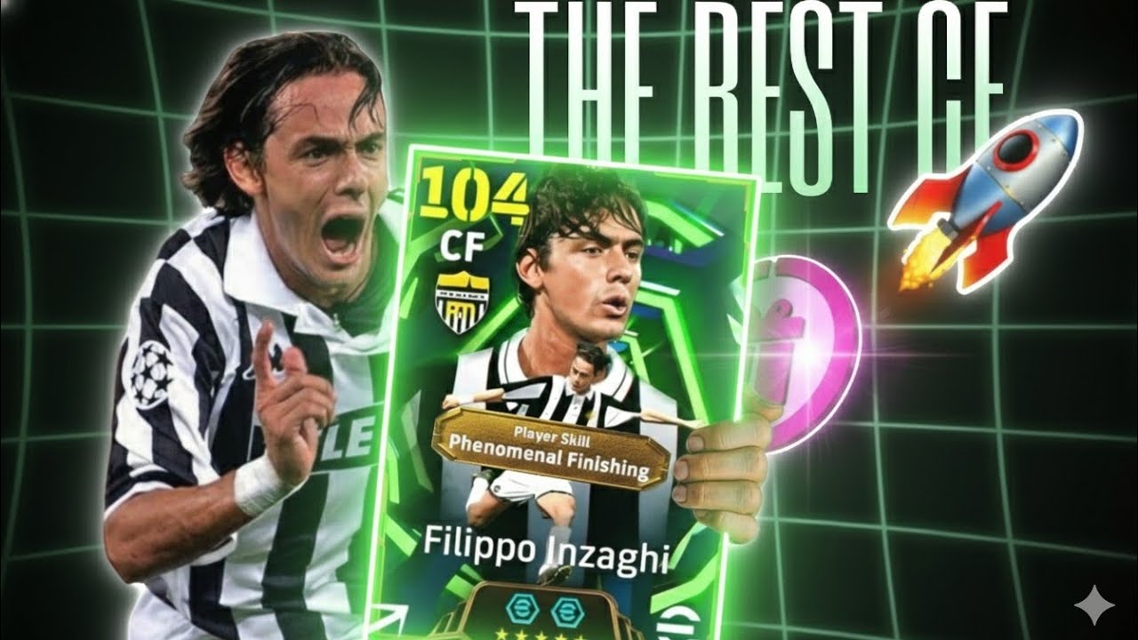 FREE EPIC 🚨👑 104 PHENOMENAL FINISHING INZAGHI IS A BULLET🤯| INCISIVE SPEEDING BULLET 🔥 