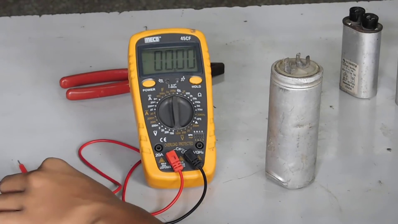 # 33 Testing of Capacitor in Hindi /कॅप्‍यासिटर की जांच
