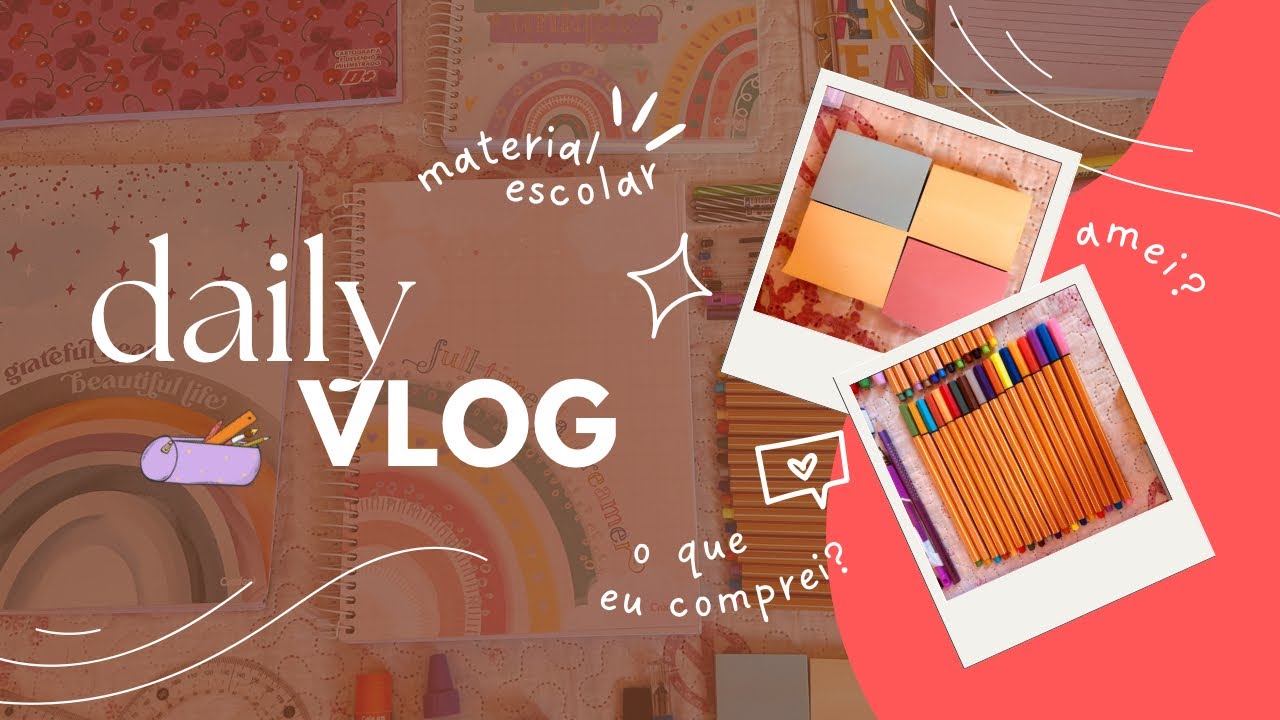 Vlog de Material Escolar 2026!! 📚🛍️