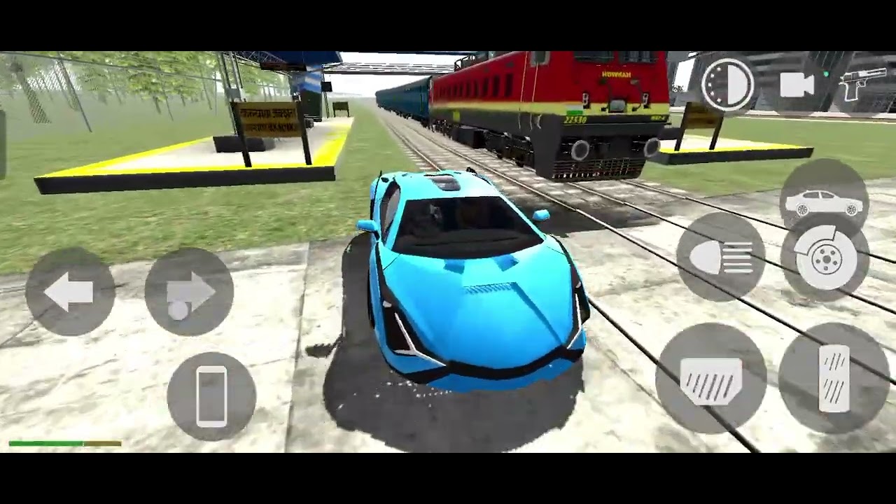 I play Indian driving 3D and a challenge to train 