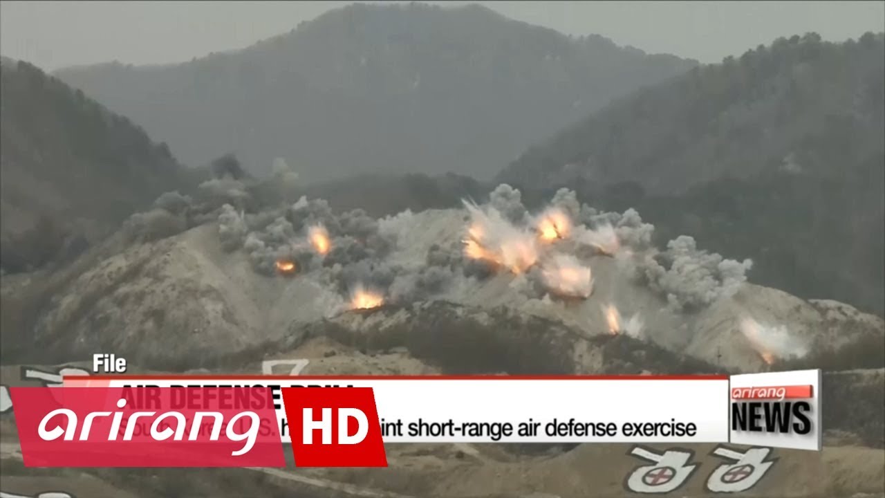South Korea, U.S. hold first joint short-range air defense exercise