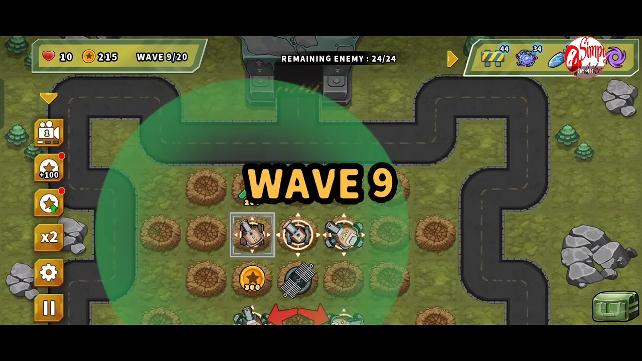 Turret Defense King Stage 50