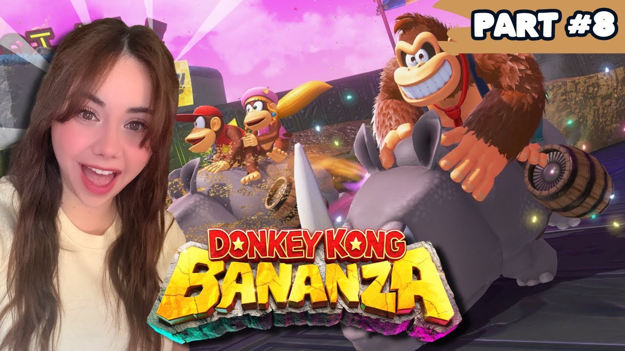 Diddy & Dixie Kong Are Here!? 🔴 | Donkey Kong Bananza - Part 8
