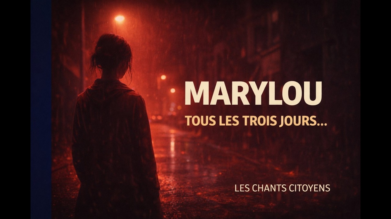 Marylou – Les Chants Citoyens | Chanson sur le silence et la violence. 