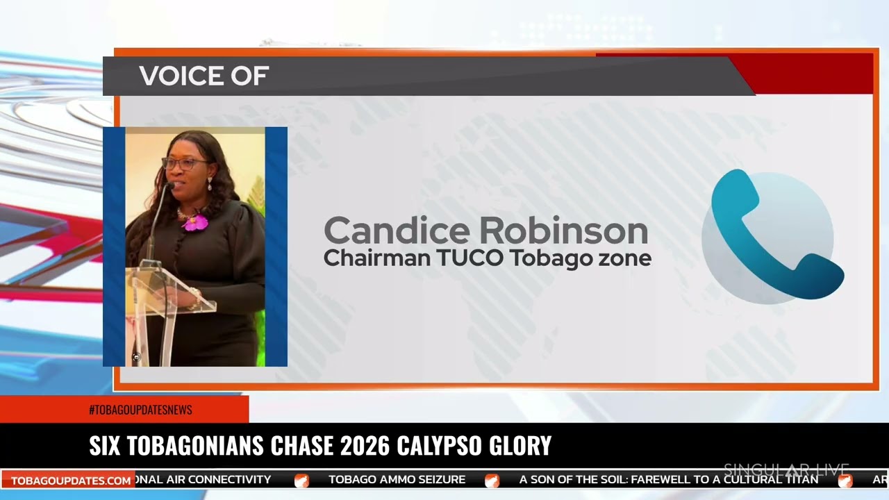 SIX TOBAGONIANS CHASE 2026 CALYPSO GLORY