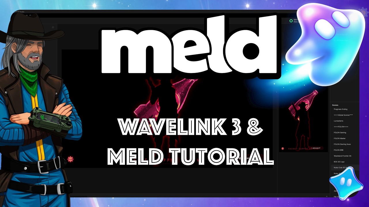 Meld Studio Tutorial - ElGato Wavelink 3 & Meld Studio