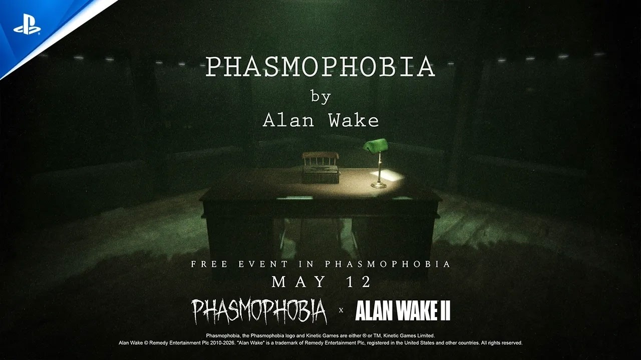 Phasmophobia x Alan Wake 2 &mdash; анонсирующий трейлер | Игры для PS5 и PS VR2