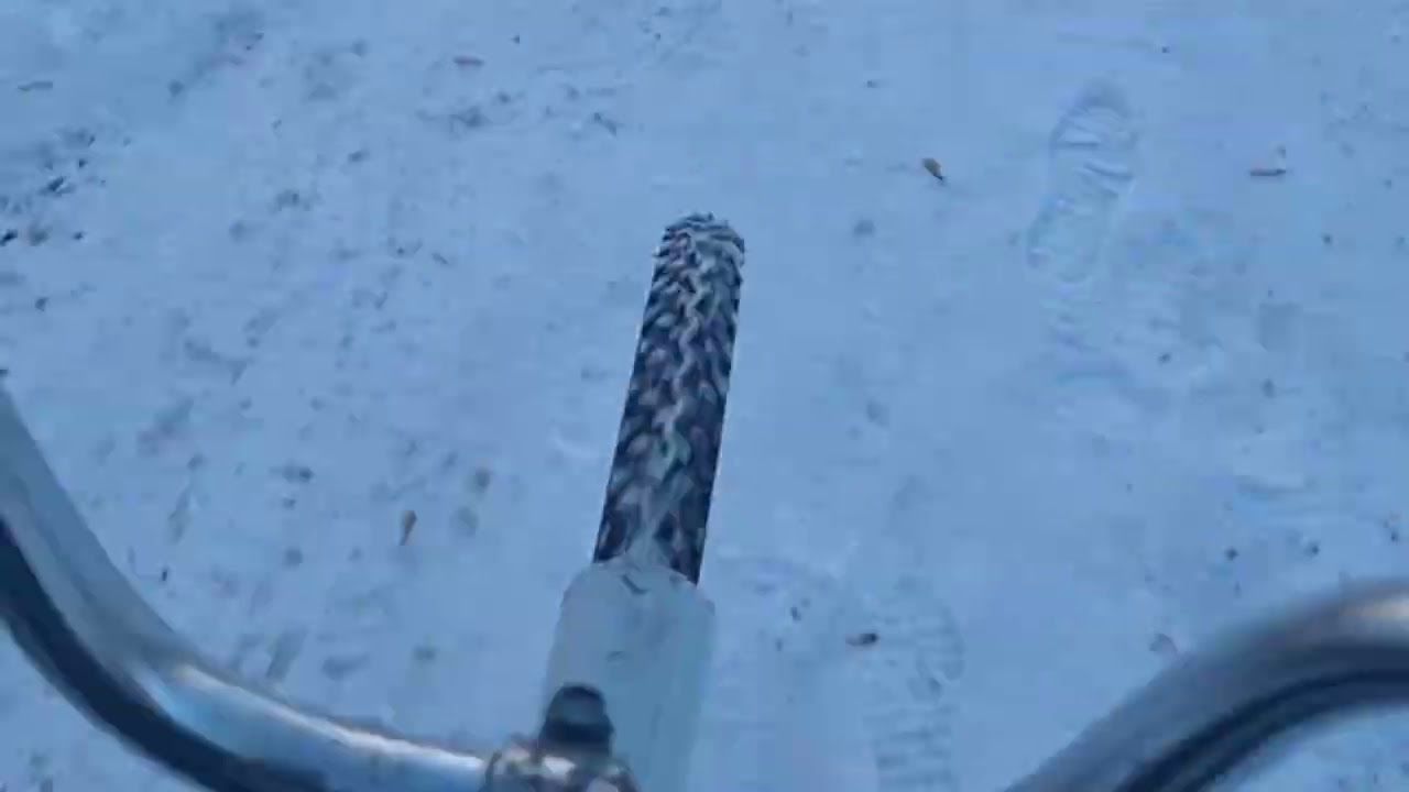 Харьков Еду на Велосипеде в -25&deg;