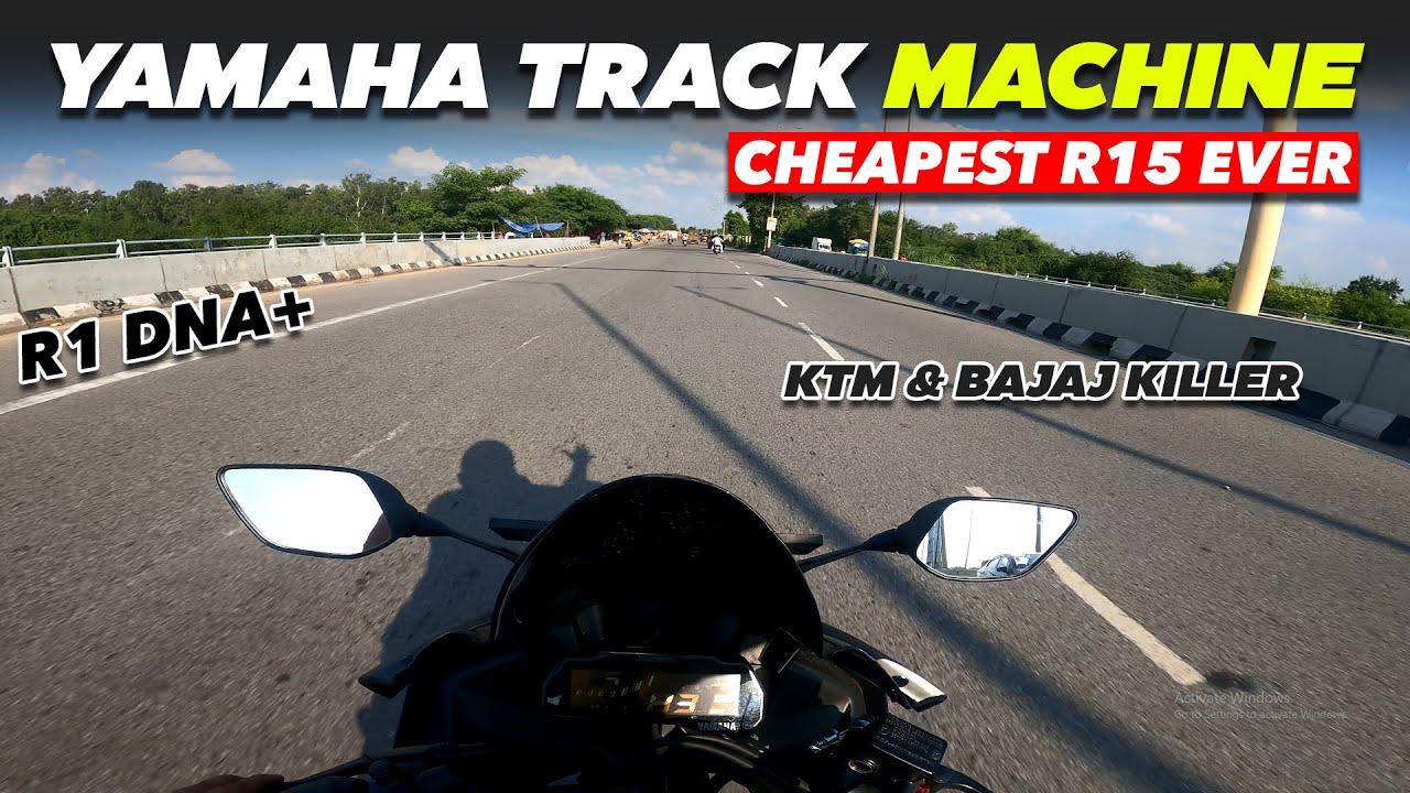 Yamaha R15 S Full Ride Review 😍 RAW Yamaha R15S No Traction No Quick Shifter 🔥🔥