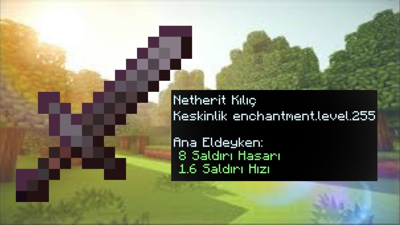 Keskinlik 255 Olan Kılı&ccedil;! 1# |1.21.5 MİNECRAFT