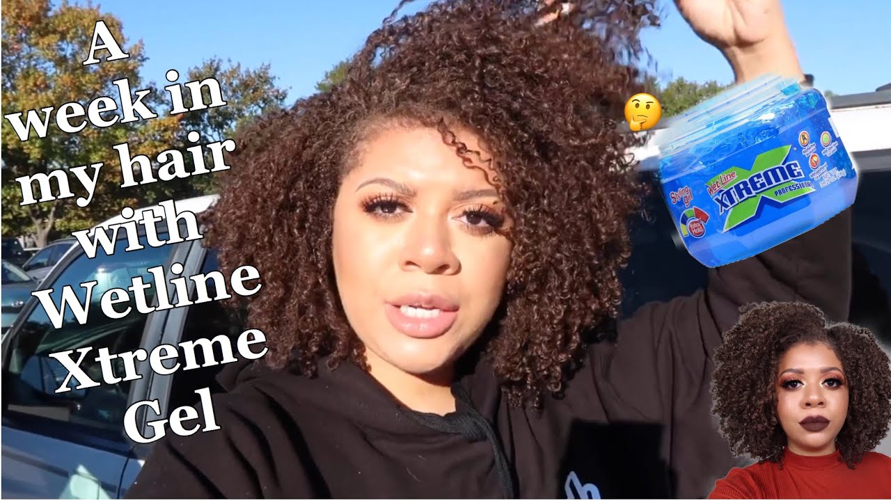 A Week In My Hair With Wetline Xtreme Gel & Vlog | Natural Hair