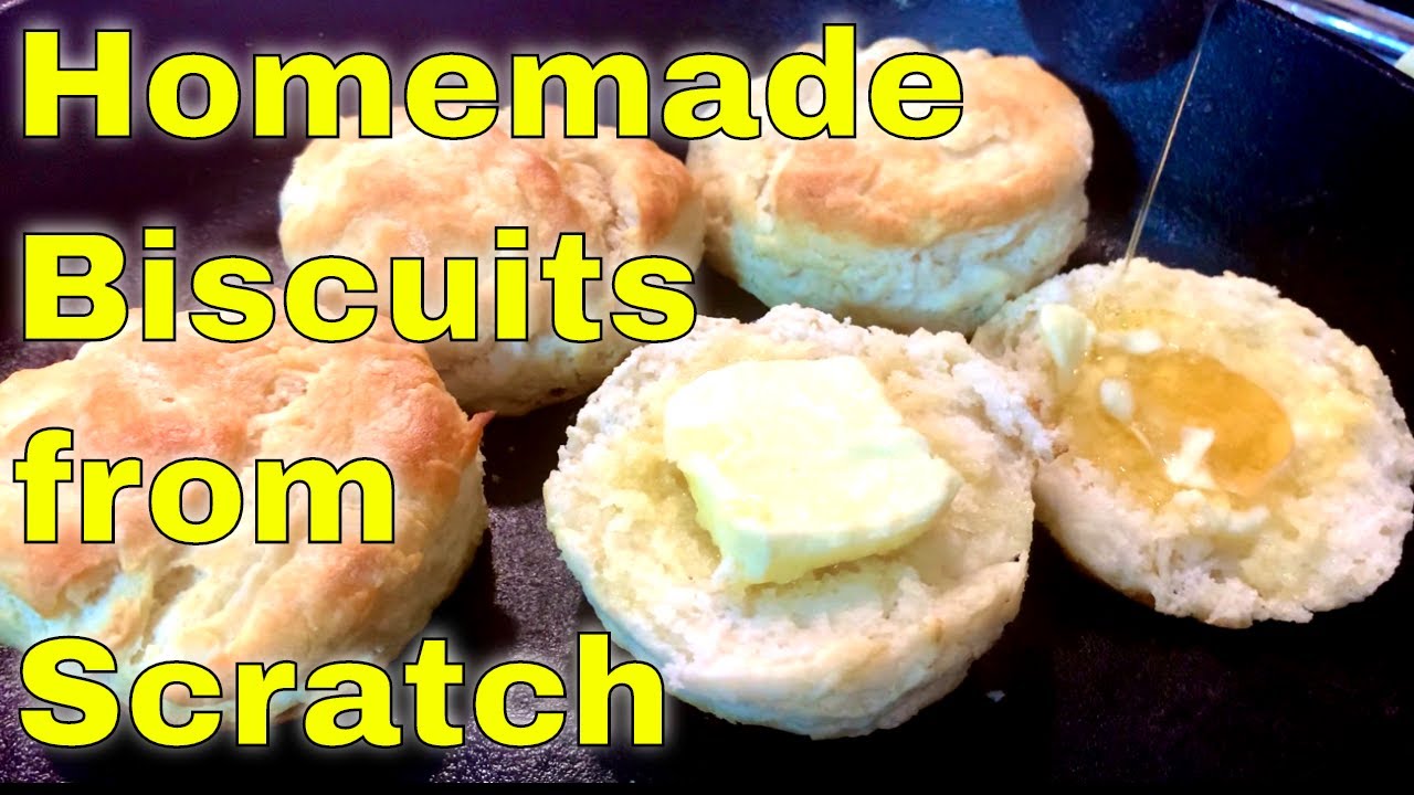 Old Fashioned Homemade Buttermilk Biscuits - 3 Ingredient Biscuit Recipe