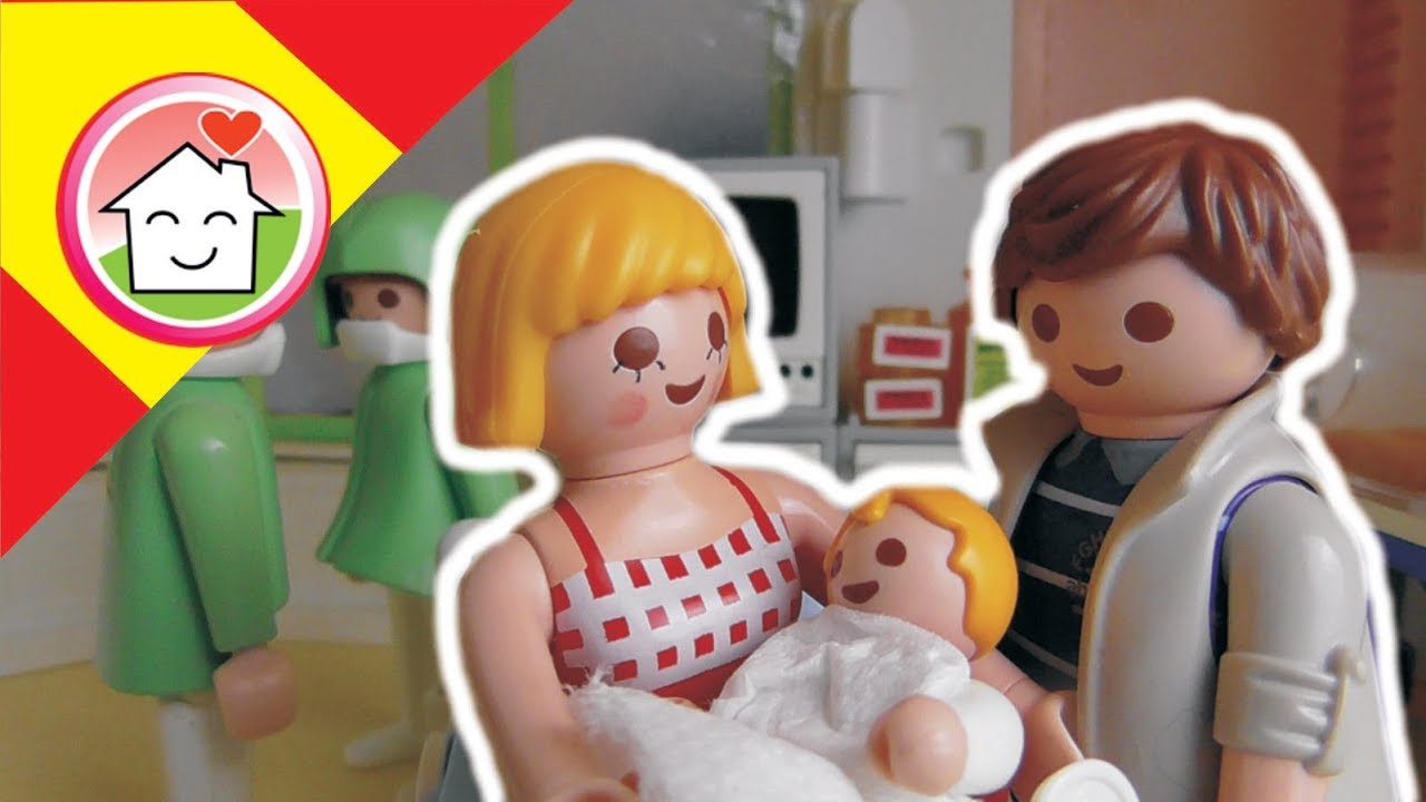 Playmobil en español El nacimiento de Lena / La Familia Hauser