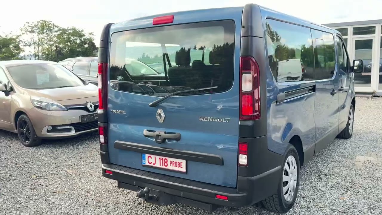 Renault Trafic 1.6dci 2017 8+1 locuri